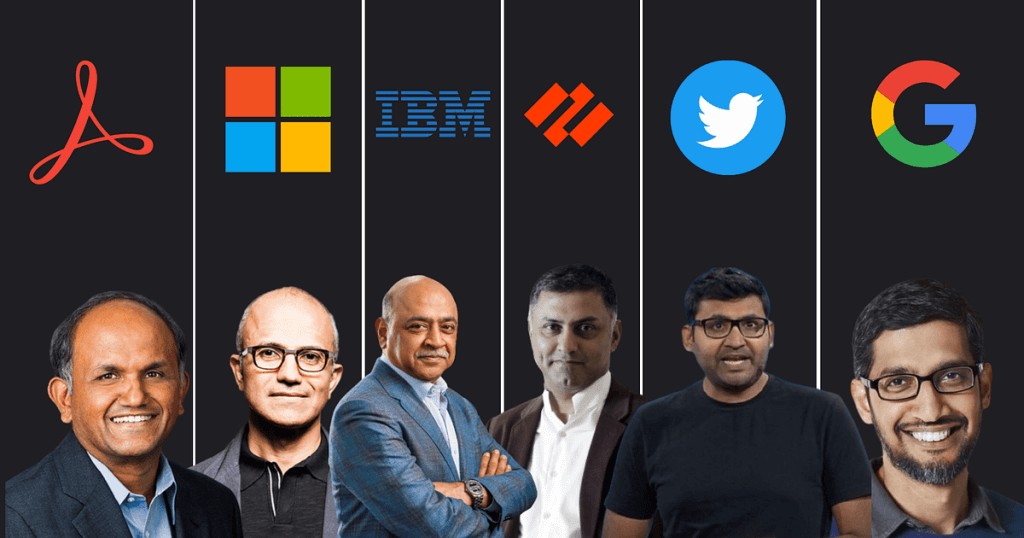 Indian Origin CEOs in Silicon Valley